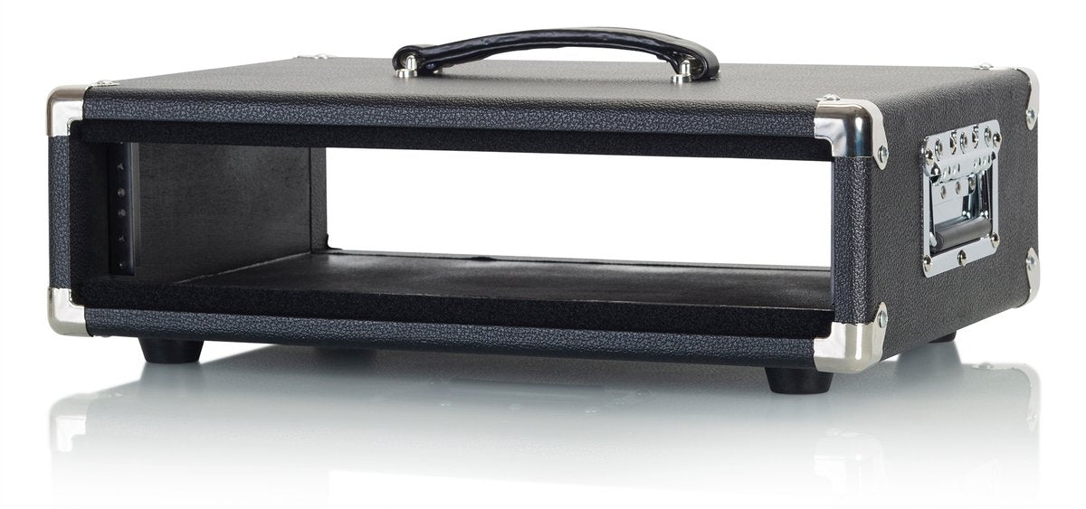 Vintage Amp Vibe Rack Case – 2U Black
