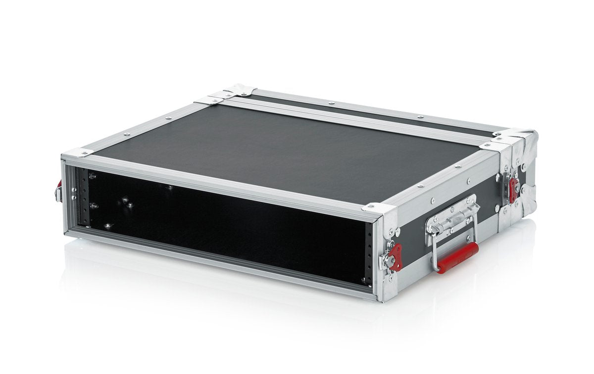 ATA Wood Flight Rack Case; 2U; 15" Deep