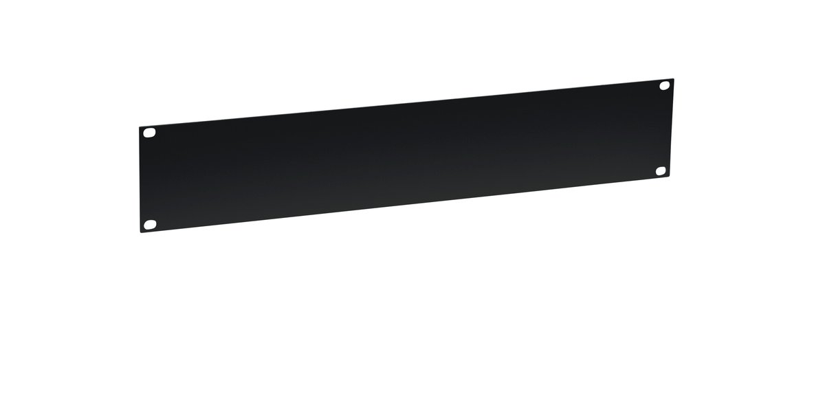 Gator Rackworks Steel Flat Panel; 1.2mm; Retail Packaging w/ Hardware; 3U