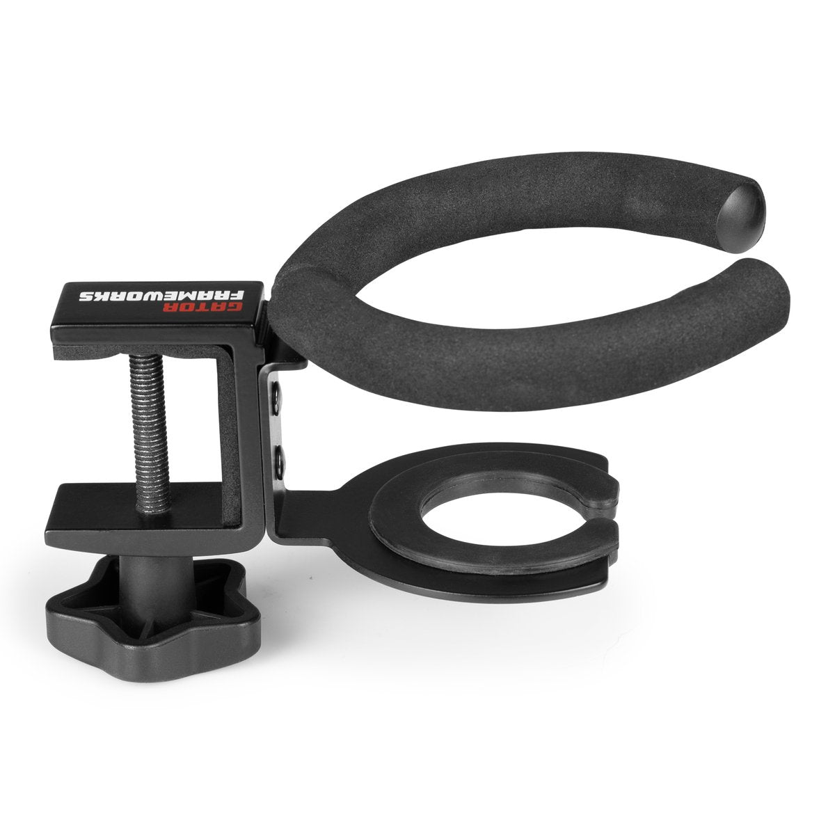 Desk-Clamping Single Cup Beverage Holder