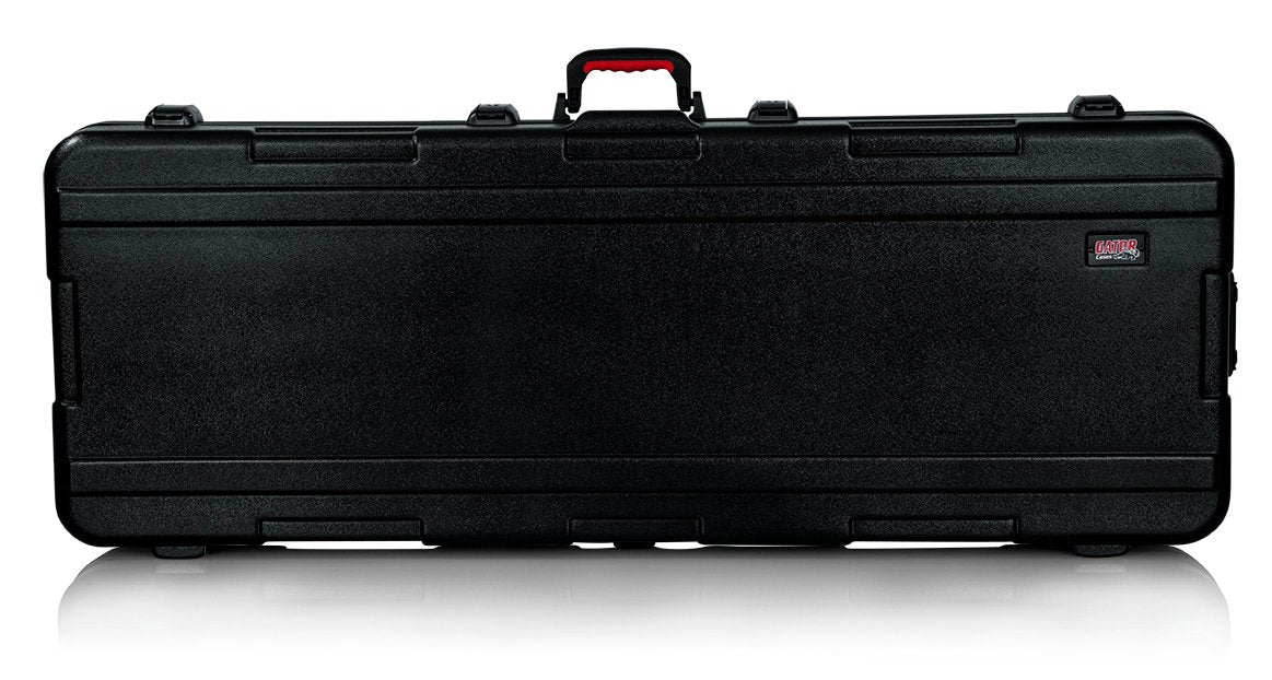 TSA Series ATA Molded Polyethylene Keyboard Case with Wheels for 76-note Keyboards