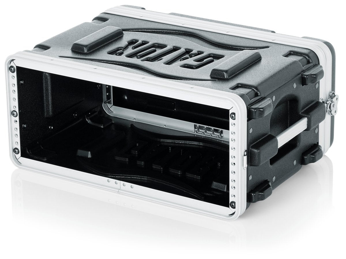 Molded PE Rack Case; Front, Rear Rails; 4U; 14.25" Deep