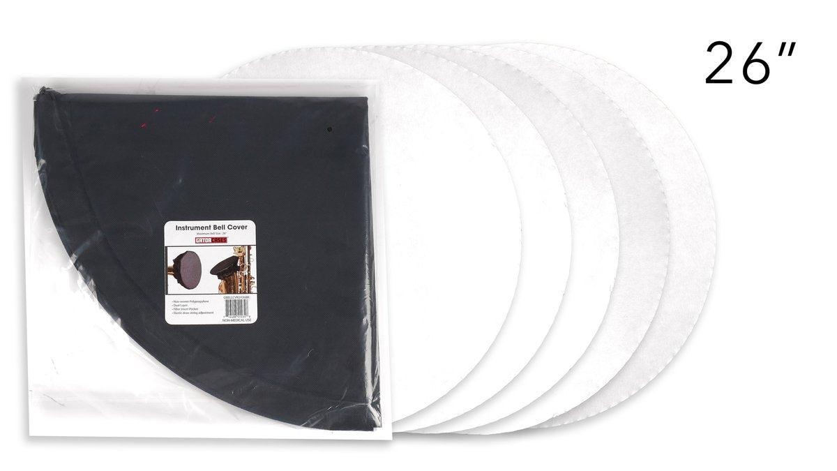 5 pack of 26 inch MERV 13 filters - GBELLCVR2426BK