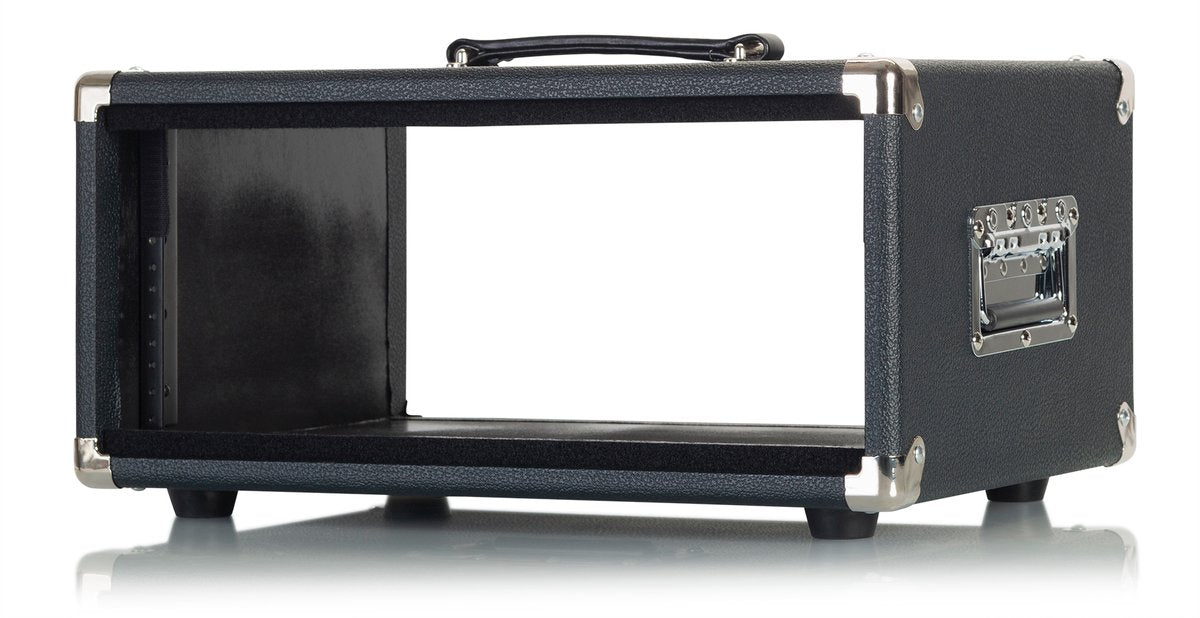 Vintage Amp Vibe Rack Case – 4U Black