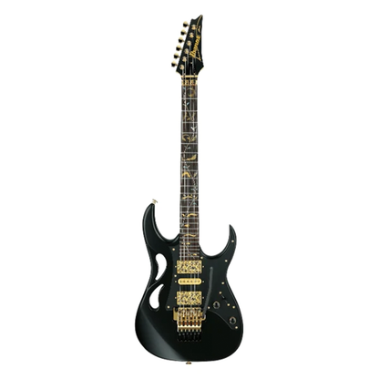 Ibanez PIA3761XB Steve Vai Signature - Electric Guitar with Edge Tremolo - Onyx Black