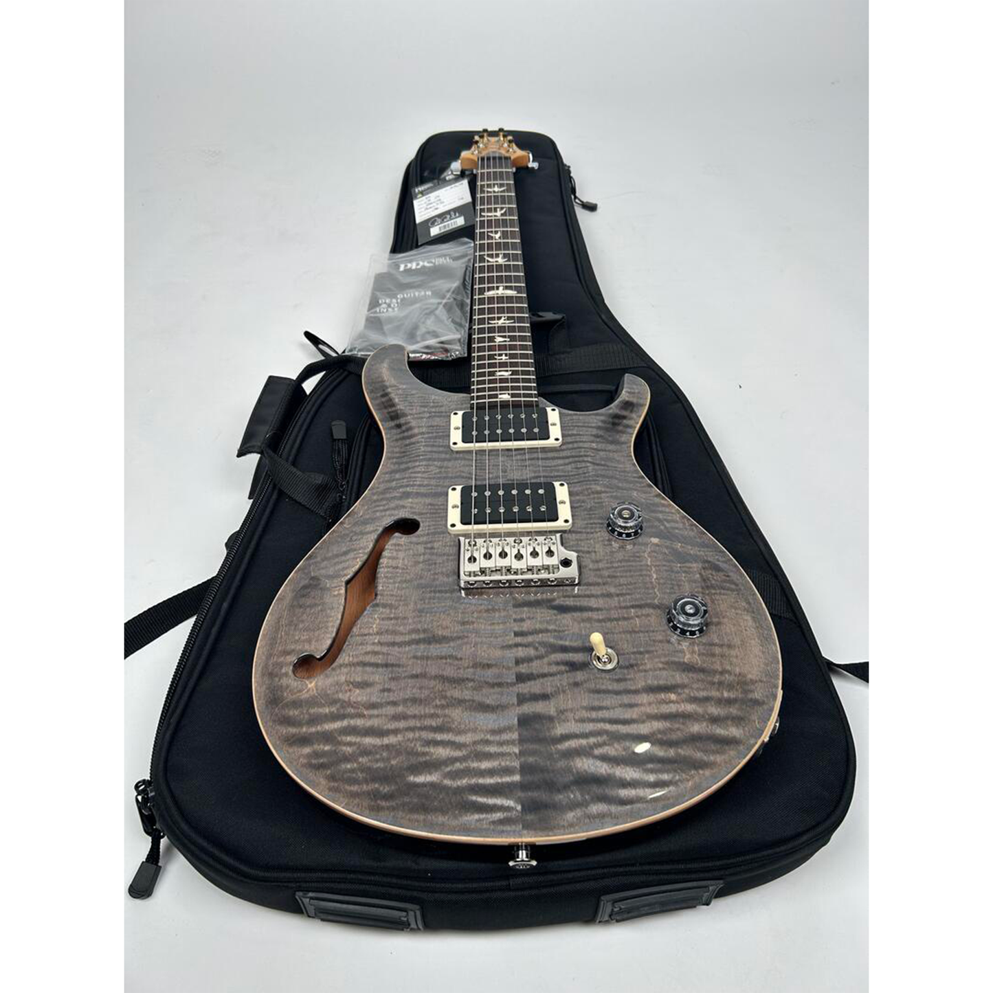 PRS CE24 Semi-Hollow - Faded Gray Black