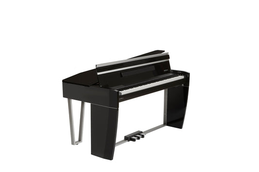 Dexibell VIVOH10MGBKP VIVO Mini Grand Piano-Polished Black