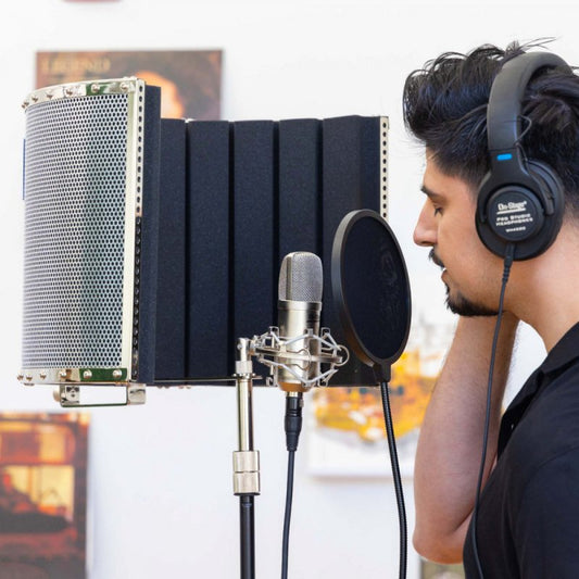 Pop Blocker with Clamp and Gooseneck