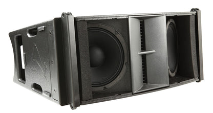Axiom AX2010A Dual 10", Active, High-Output, Powered, CORE Processed, Vertical Array Element (Black)