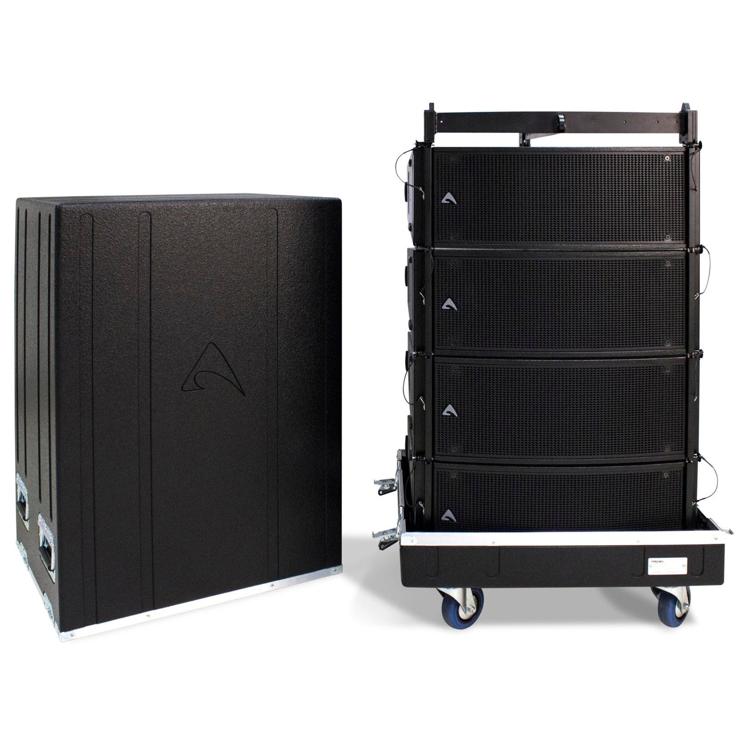 Axiom AXCASE05 Flight-Case (Fits 4 x AX2065P Dual 6.5" Vertical Array Element)