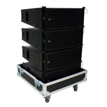 Axiom AXCASE06 Flight-Case (Fits 4 x AX2065P Dual 6.5" Vertical Array Element with Flying Bar)
