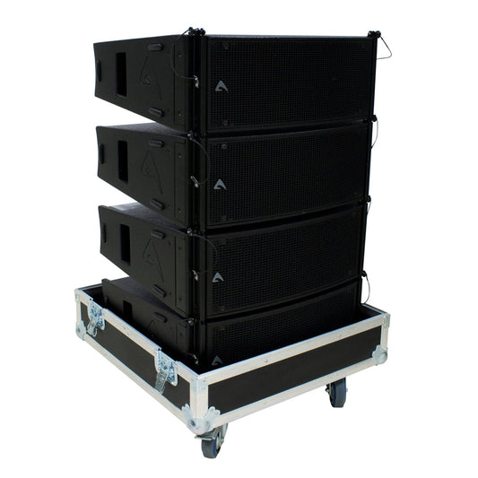 Axiom AXCASE06 Flight-Case (Fits 4 x AX2065P Dual 6.5" Vertical Array Element with Flying Bar)