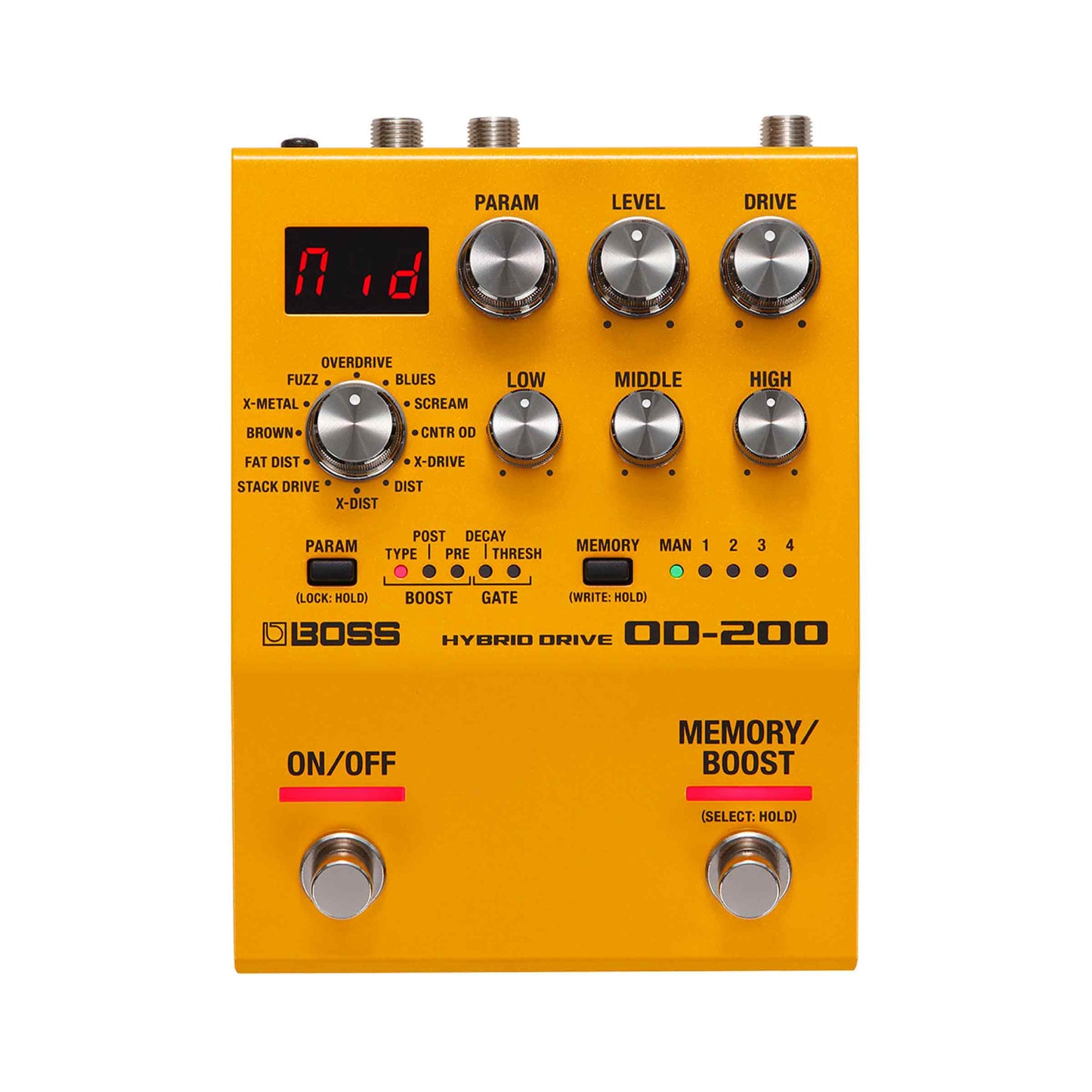 boss overdrive pedals Boss OD-200 Hybrid Drive Pedal