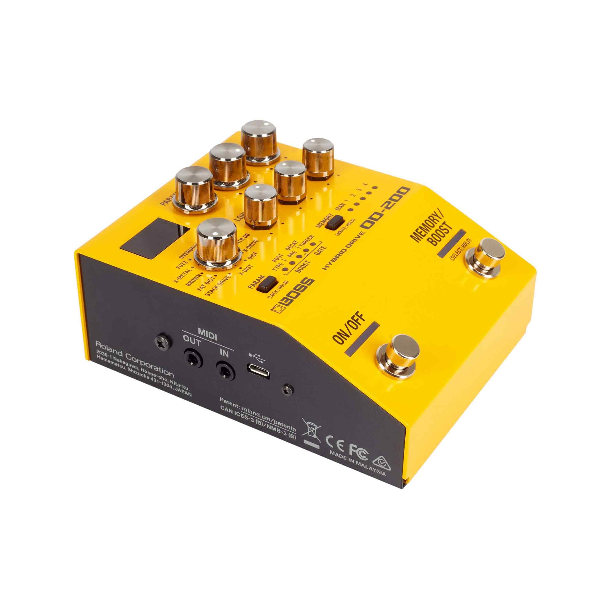 boss drive pedal BOSS OD-200 Hybrid Drive – Risko Music