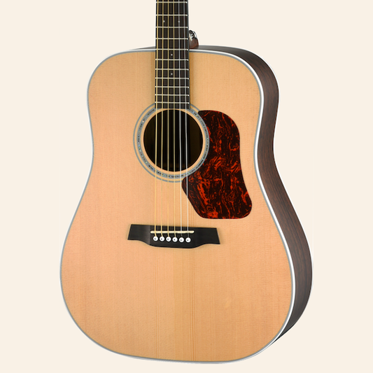 D803E Natura All-Solid Sitka - Ovangkol Dreadnought Acoustic-Electric - Satin Natural