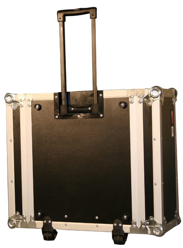 G-TOUR 4UW - 4U, Standard Audio Road Rack Case, w/ Wheels