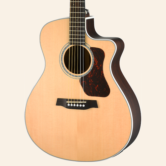 G803CE Natura All-Solid Sitka/Ovangkol Grand Auditorium Acoustic Cutaway-Electric - Satin Natural