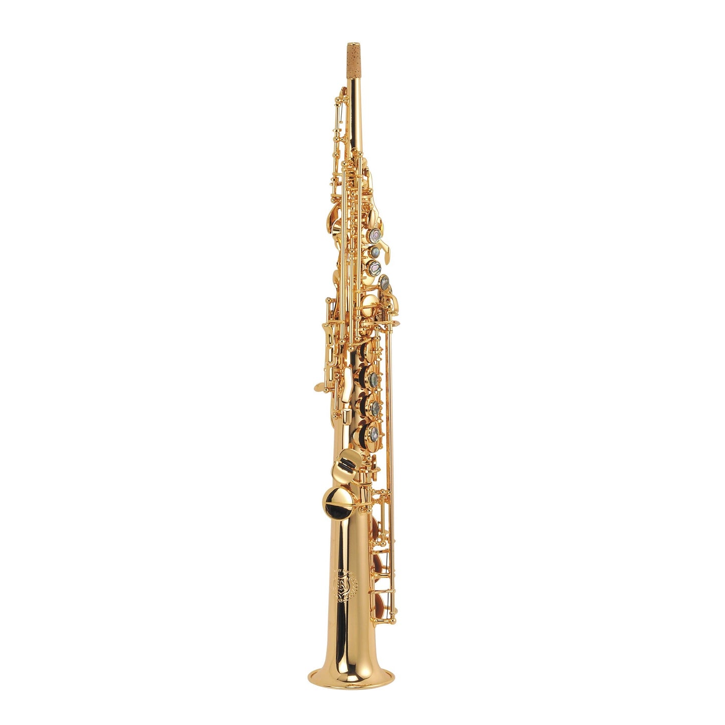 Grassi GR ACSS200 Soprano Saxophone in B&#9837; Gold Lacquered (Academy Series)