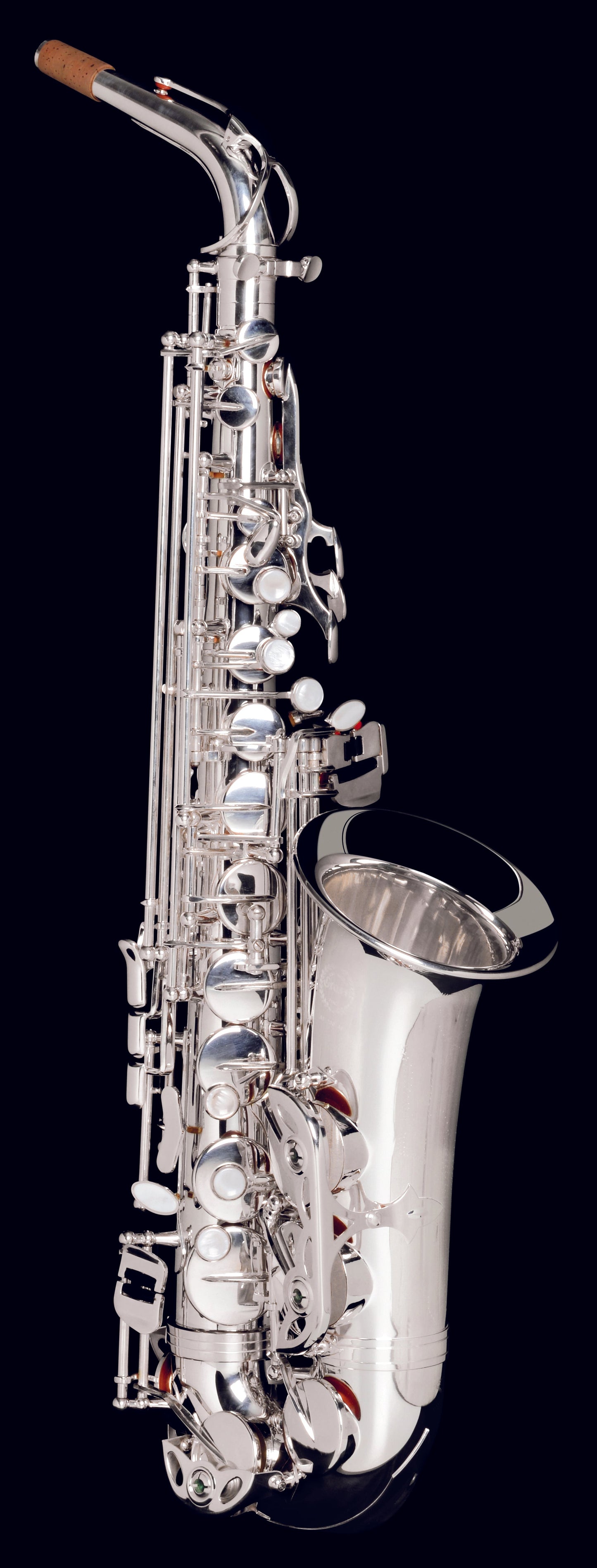 Grassi GR AS210AG Alto Saxophone in E&#9837; Silver Plated (Master Series)