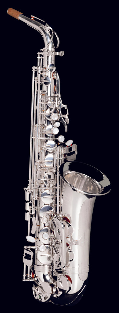 Grassi GR AS210AG Alto Saxophone in E&#9837; Silver Plated (Master Series)