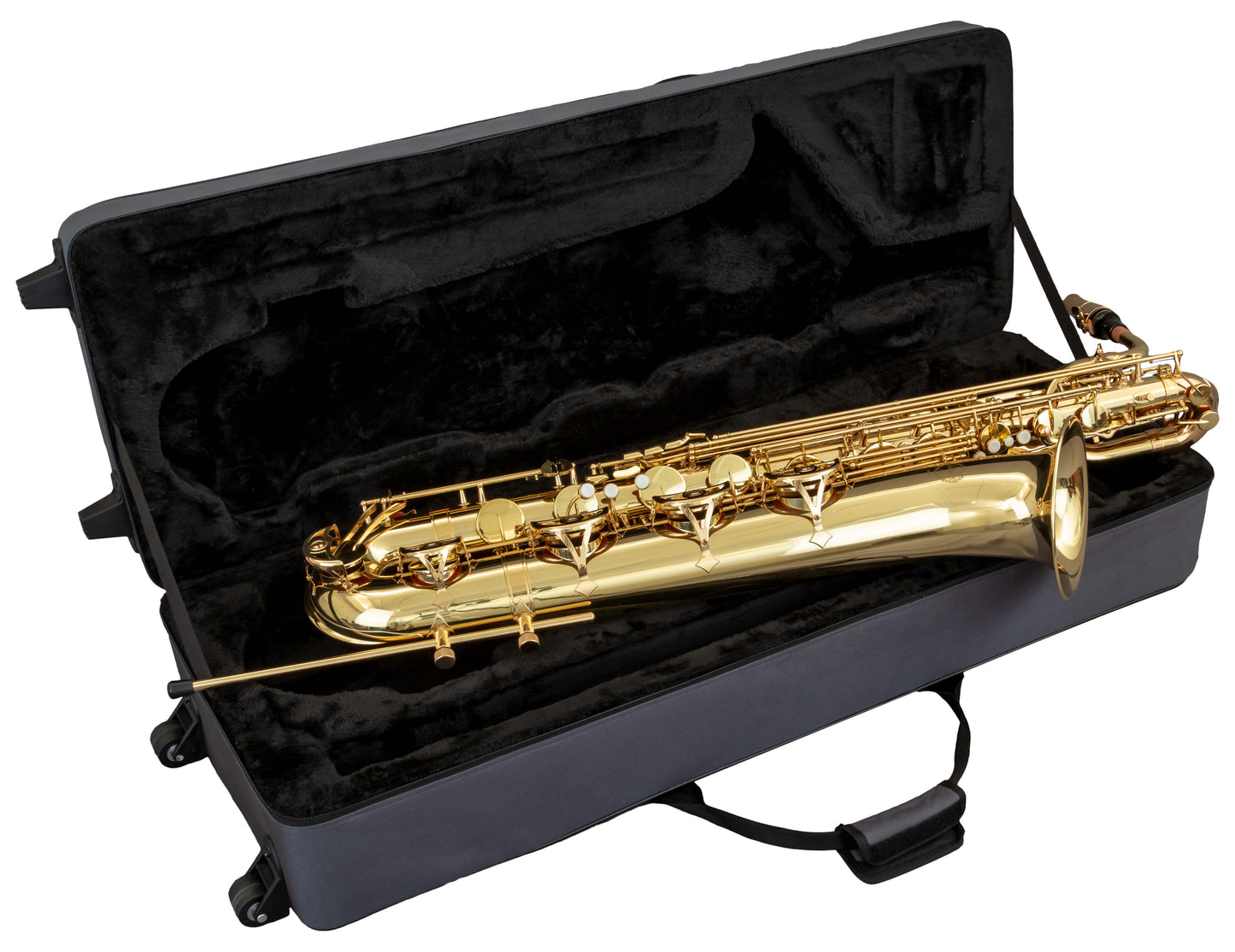 Grassi GR BS210 Baritone Saxophone in E&#9837; Yellow Brass Lacquered (Master Series)