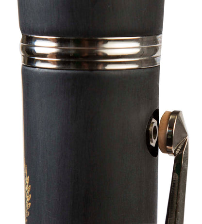 Grassi GR CL200L Clarinet in B&#9837; 18 Keys ABS Body Wood Like Finish Black (Master Series)