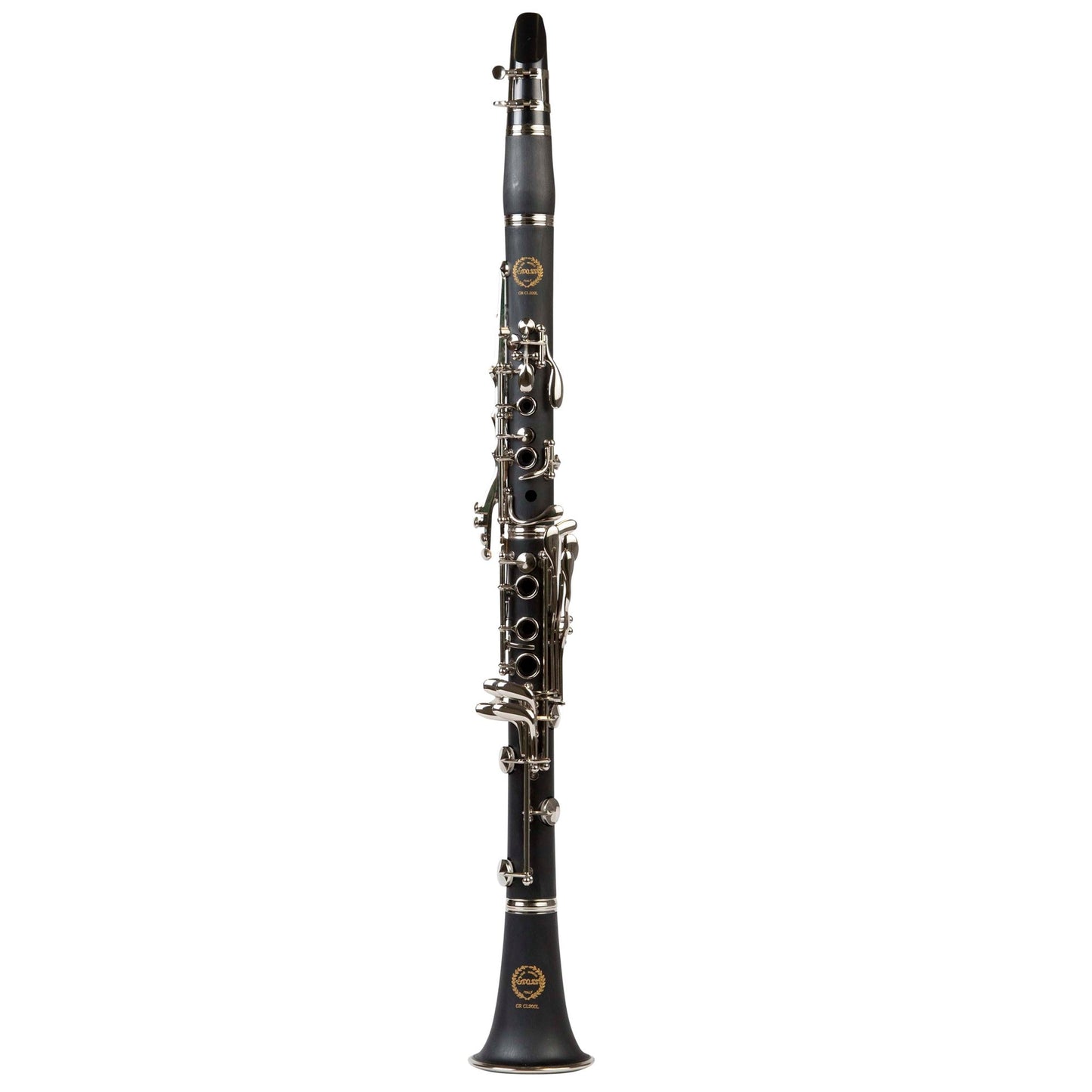 Grassi GR CL200L Clarinet in B&#9837; 18 Keys ABS Body Wood Like Finish Black (Master Series)