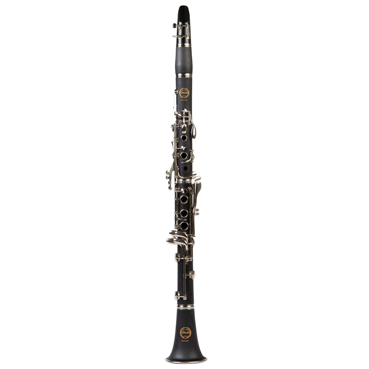 Grassi GR CL200 Clarinet in B&#9837; 17 Keys ABS Body Wood Like Finish Black (Master Series)