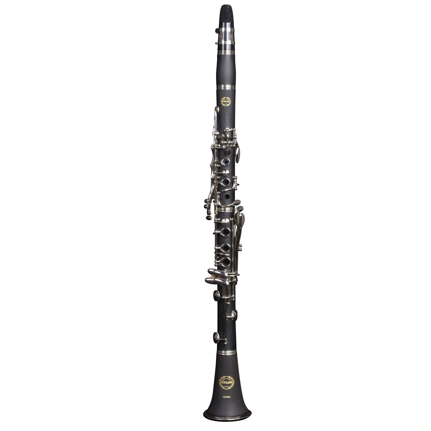 Grassi GR CL20SK Clarinet in B&#9837; 17 Keys Student Kit ABS Body Wood Like Finish Black (Master Series)