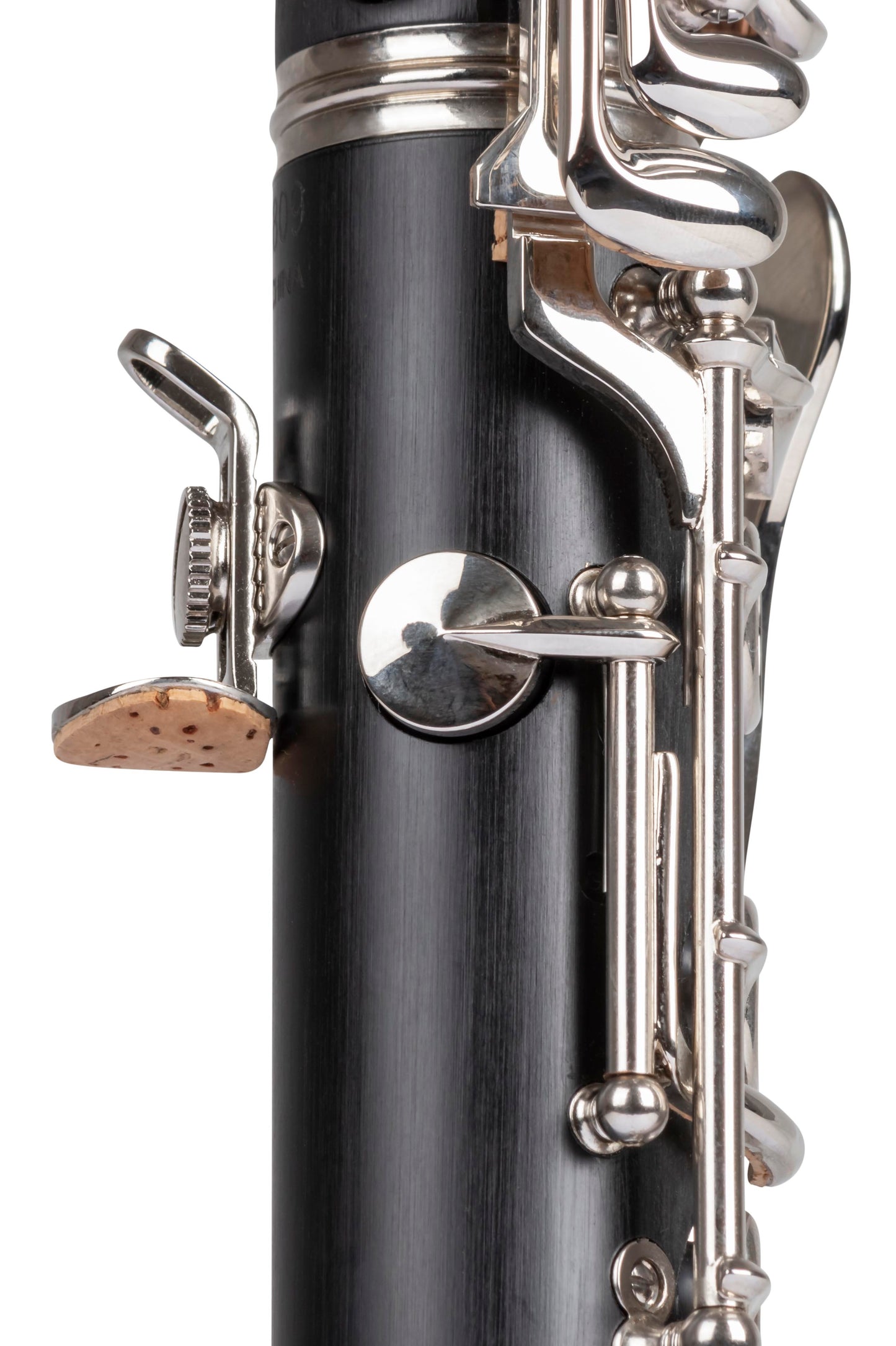 Grassi GR CL300 Clarinet in B&#9837; 17 Keys Pisoni Pads ABS Body Wood Like Finish Black (Master Series)