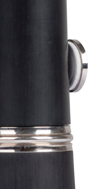 Grassi GR CL300 Clarinet in B&#9837; 17 Keys Pisoni Pads ABS Body Wood Like Finish Black (Master Series)