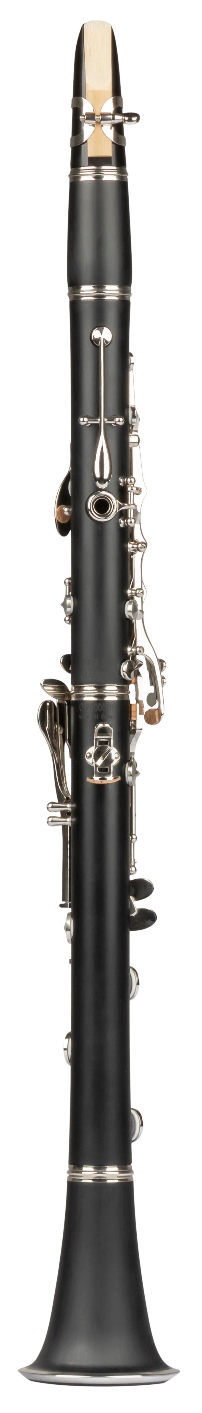 Grassi GR CL300 Clarinet in B&#9837; 17 Keys Pisoni Pads ABS Body Wood Like Finish Black (Master Series)