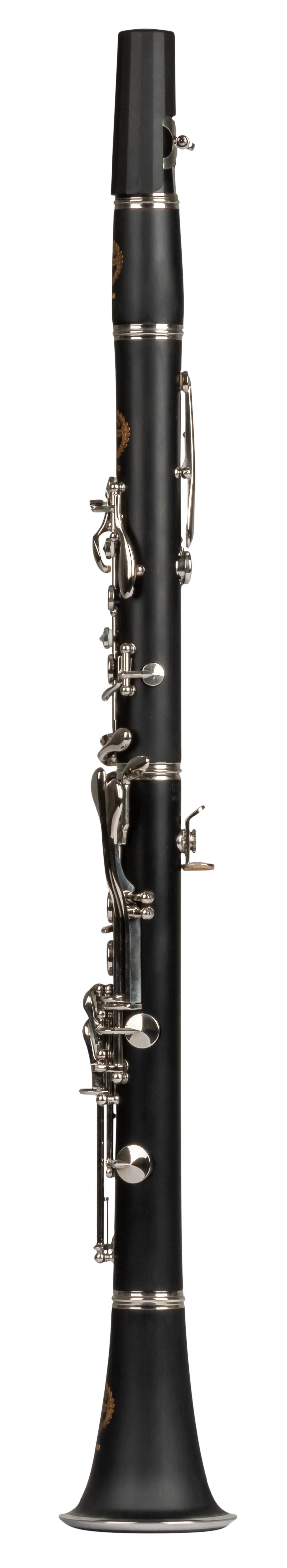 Grassi GR CL300 Clarinet in B&#9837; 17 Keys Pisoni Pads ABS Body Wood Like Finish Black (Master Series)