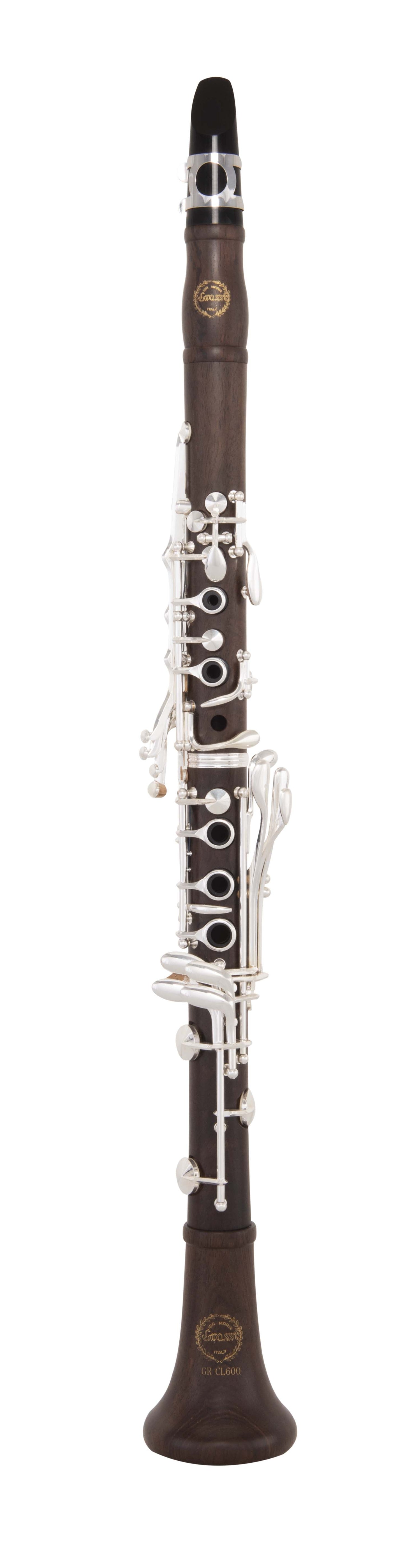 Grassi GR CL600 Clarinet in B&#9837; 18 Keys Grenadilla Wood (Master Series)
