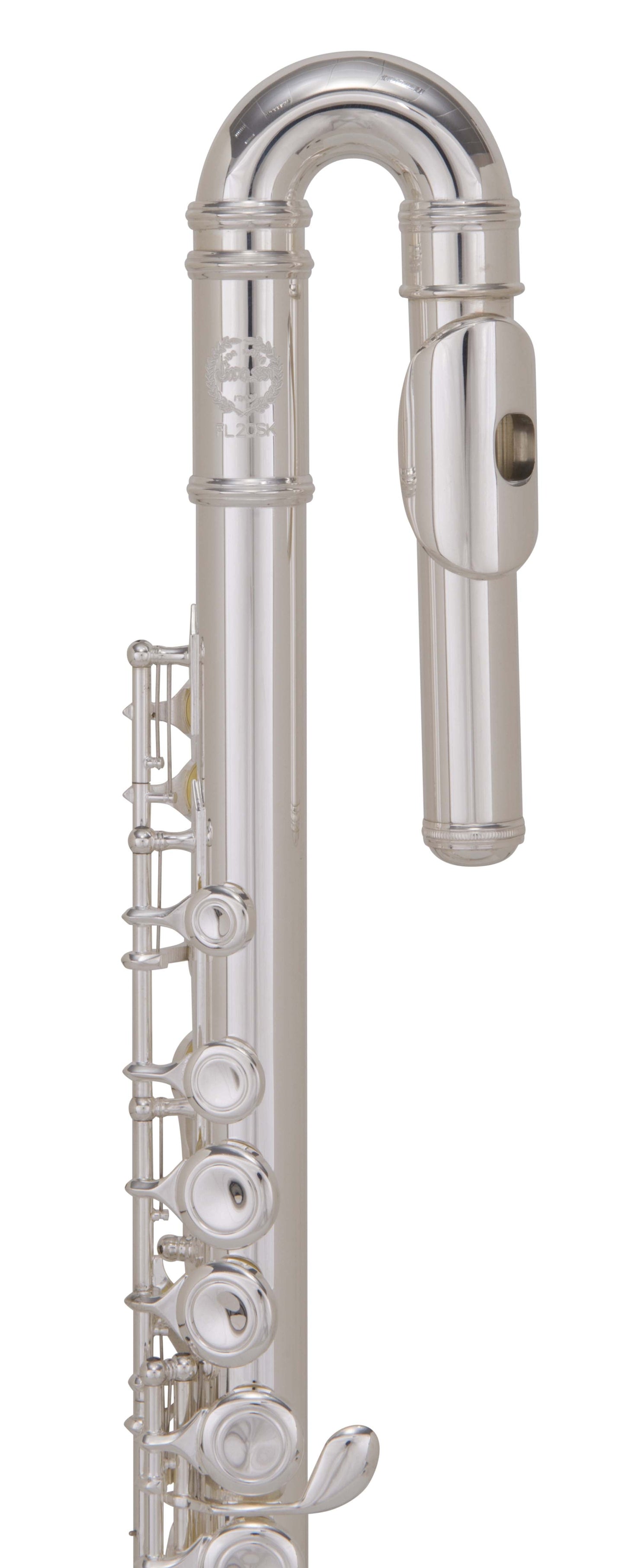 Grassi GR FL20SK Flute in C Student Kit Alpacca Silver Plated (Master Series)