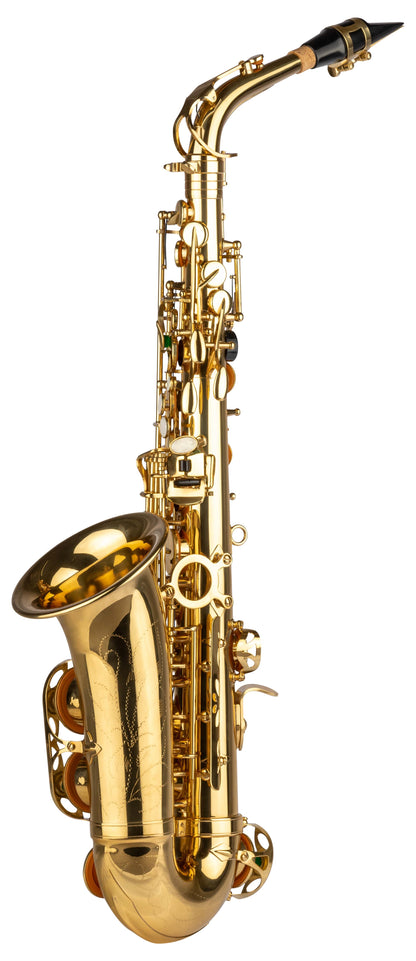 Grassi GR SAL700 Alto Saxophone in E&#9837; Brass Lacquered (School Series)