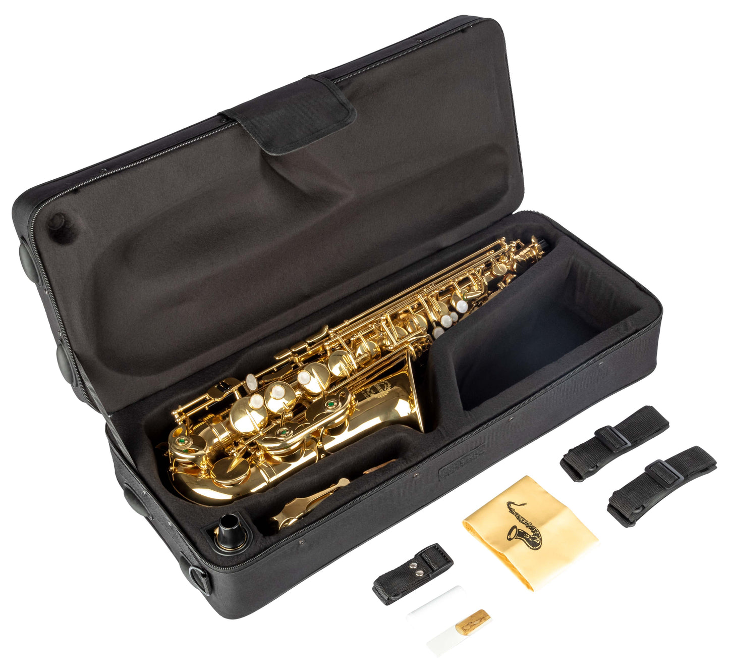 Grassi GR SAL700 Alto Saxophone in E&#9837; Brass Lacquered (School Series)