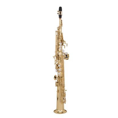 Grassi GR SS210 Soprano Saxophone in B&#9837; Yellow Brass Lacquered (Master Series)