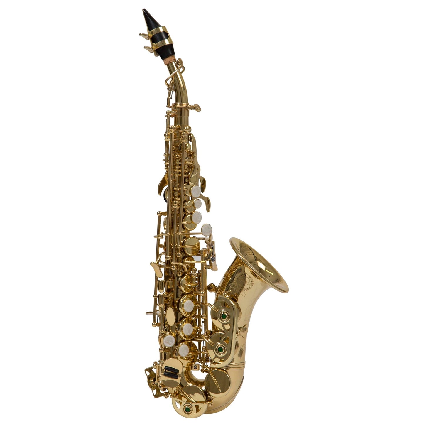Grassi GR SSPC800MKII Curved Soprano Saxophone in B&#9837; Brass Lacquered (School Series)