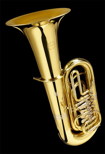 Grassi GR TBA200MKII Tuba in B&#9837; with 4 Rotary Valves Yellow Brass Lacquered (Master Series)