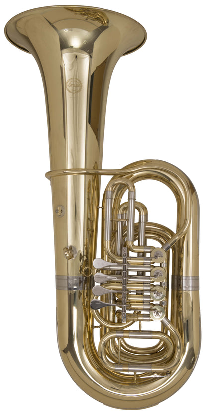 Grassi GR TBA200MKII Tuba in B&#9837; with 4 Rotary Valves Yellow Brass Lacquered (Master Series)