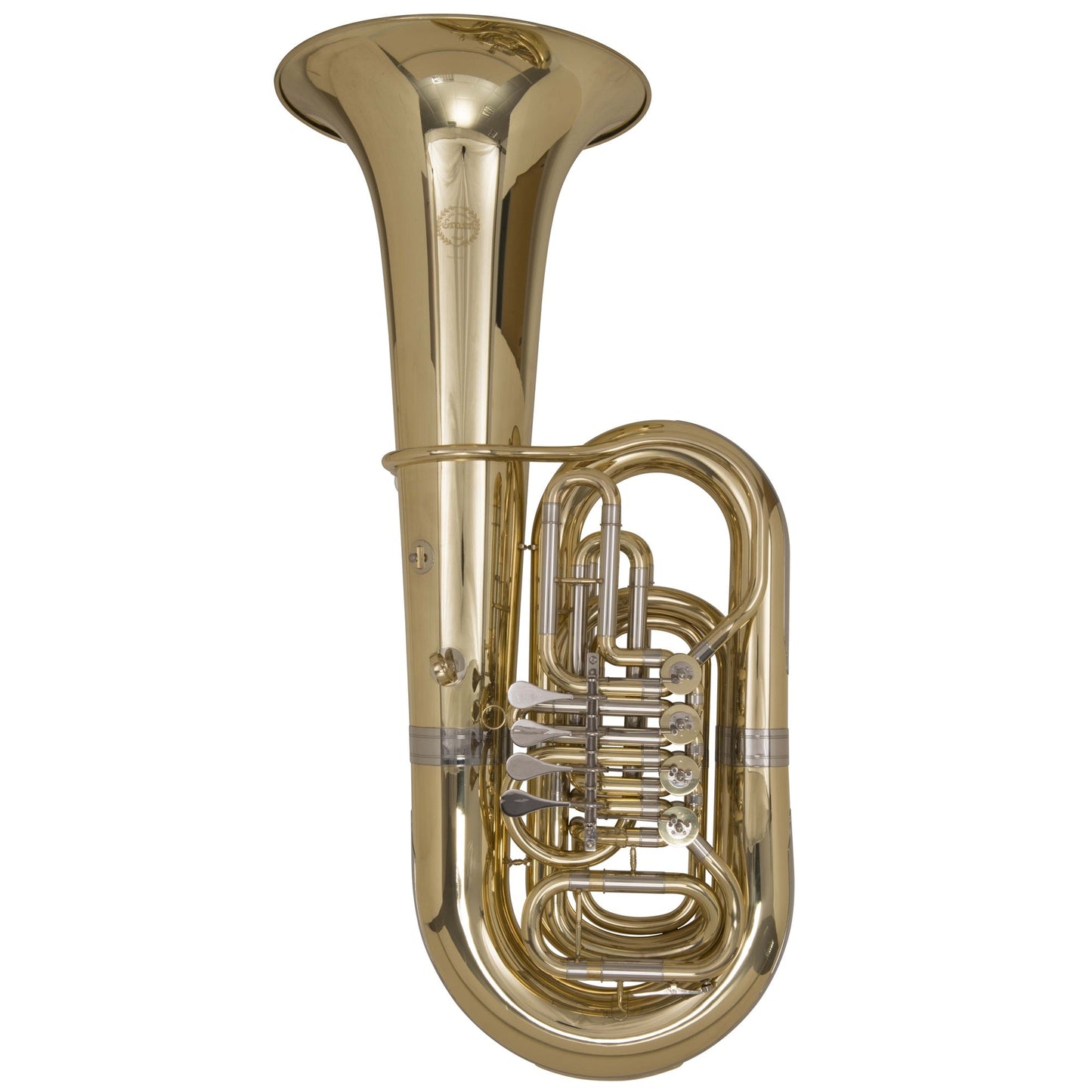 Grassi GR TBA200MKII Tuba in B&#9837; with 4 Rotary Valves Yellow Brass Lacquered (Master Series)