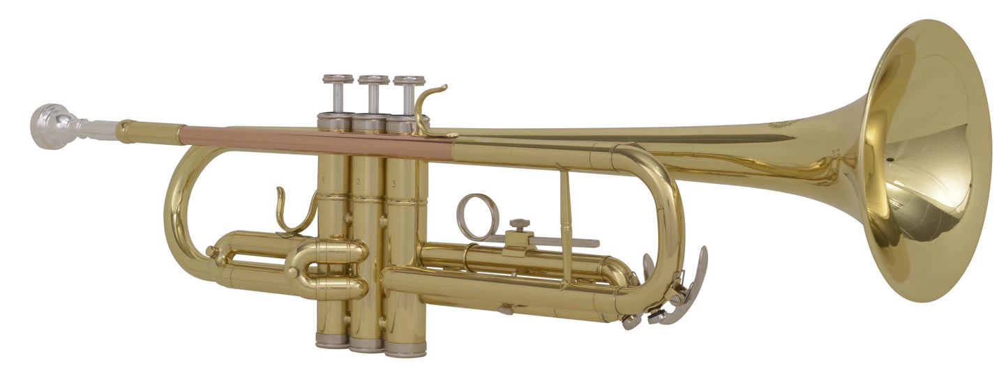 Grassi GR TR20SK Trumpet in B&#9837; Student Kit Yellow Brass Lacquered (Master Series)