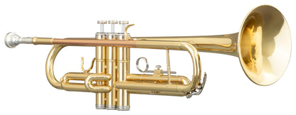 Grassi GR TR20SK Trumpet in B&#9837; Student Kit Yellow Brass Lacquered (Master Series)
