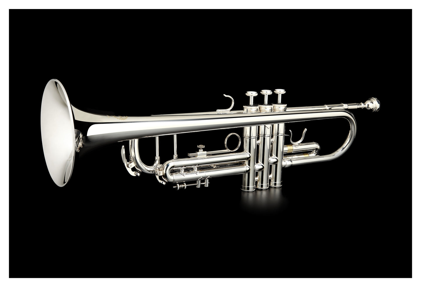 Grassi GR TR210AG Trumpet in B&#9837; Silver Plated (Master Series)