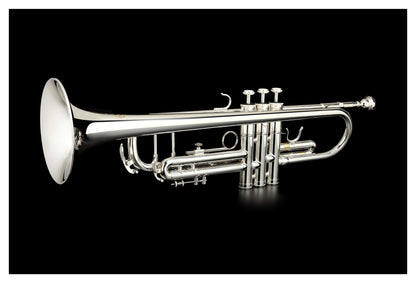 Grassi GR TR210AG Trumpet in B&#9837; Silver Plated (Master Series)