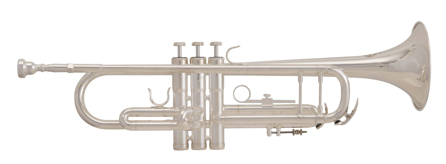 Grassi GR TR210AG Trumpet in B&#9837; Silver Plated (Master Series)