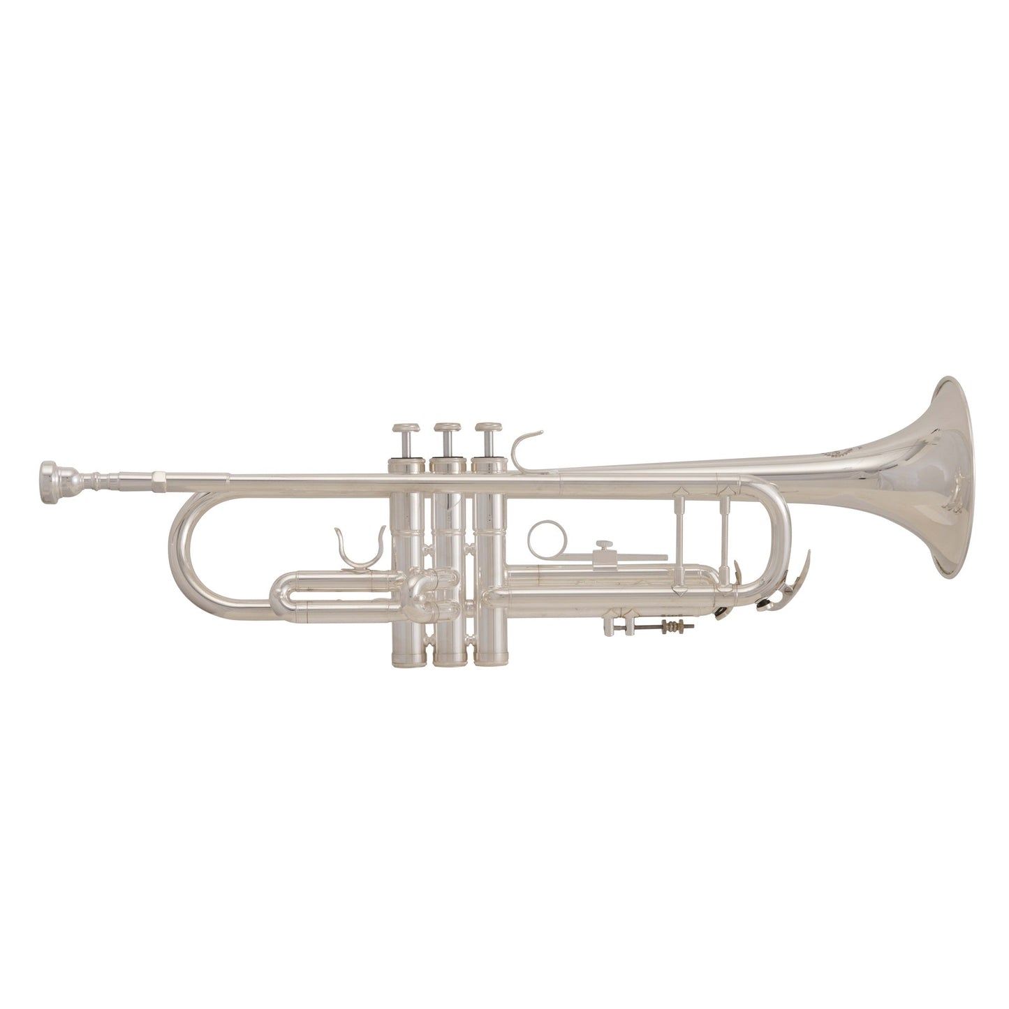 Grassi GR TR210AG Trumpet in B&#9837; Silver Plated (Master Series)