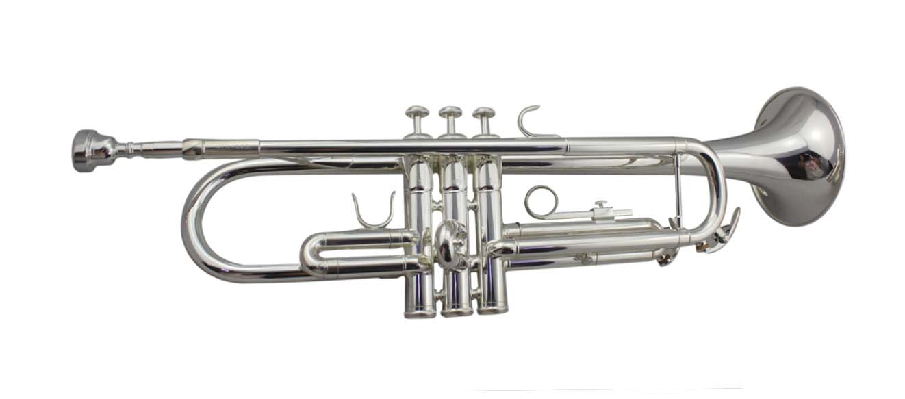 Grassi GR TR210AG Trumpet in B&#9837; Silver Plated (Master Series)