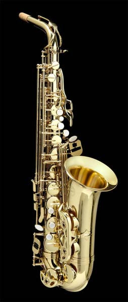 Grassi GR AS210 Alto Saxophone in E&#9837; Yellow Brass Lacquered (Master Series)